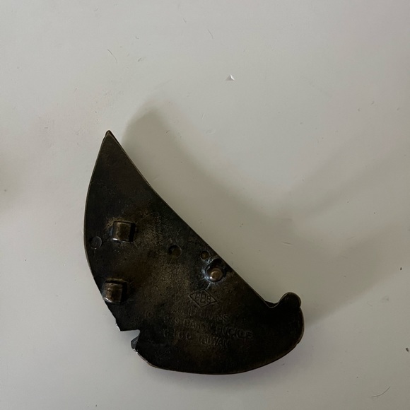 Vintage Brass sail boat belt buckle - Picture 2 of 3